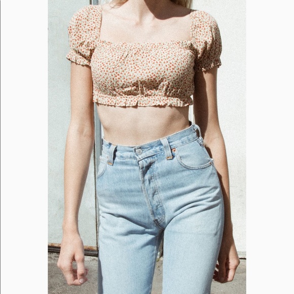 Brandy Melville Tops - Brandy Melville Mira Crop Top